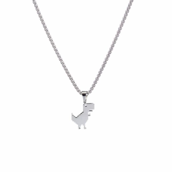 Dinosaur Pendant Necklace - Image 2