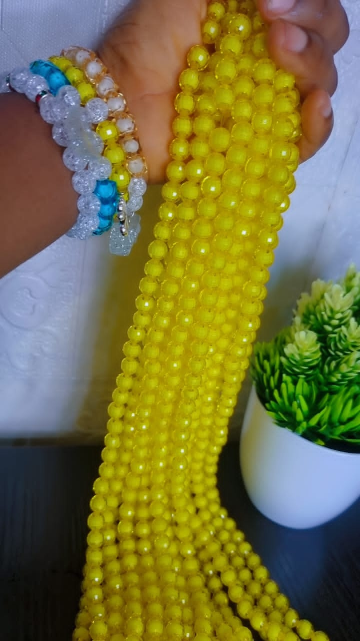 Yellow Bead Rolls