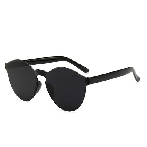 Fashion Rimless black sunglasses