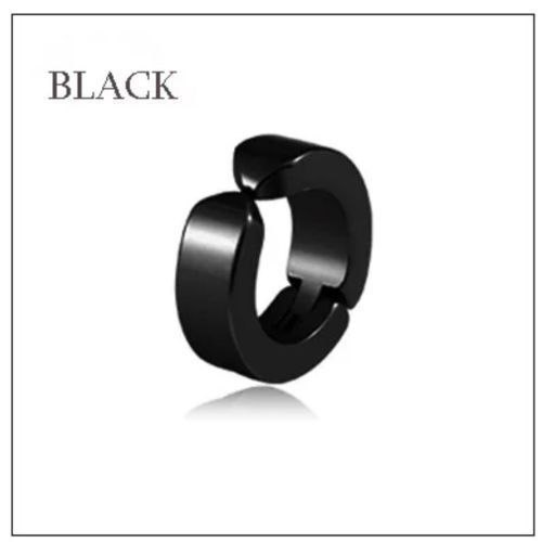 Men Magnetic Black Earring