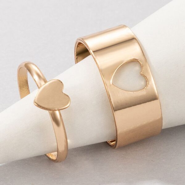 2 in 1 love Knuckle Ring - Image 2