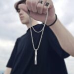 Silver Men Necklace(Wholesales)
