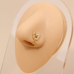 Butterfly Non Piercing Nose Ring (Wholesales)