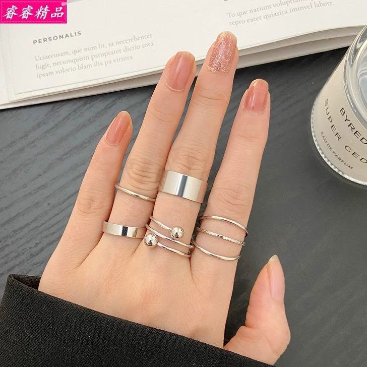 5 Silver Knuckle Ring