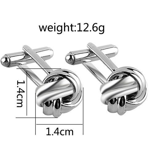 Unique Silver Cufflinks