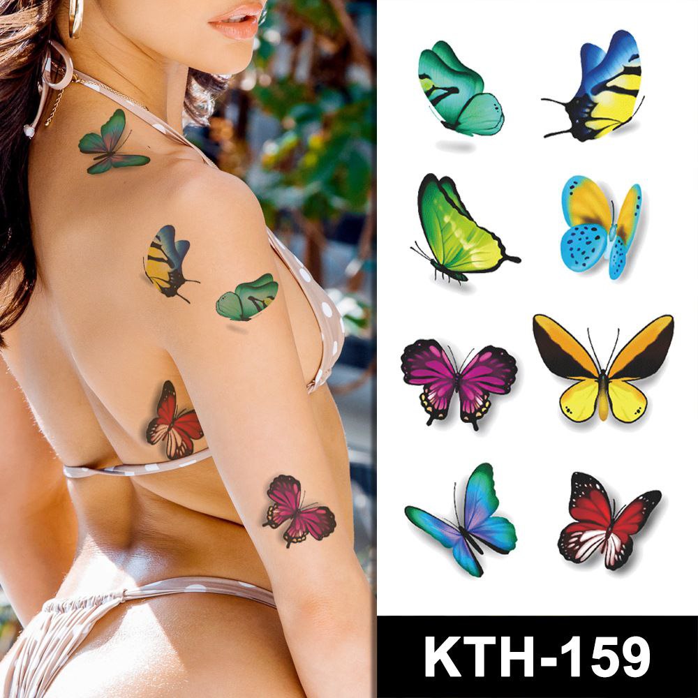 Butterfly Temporary Body Art Sticker