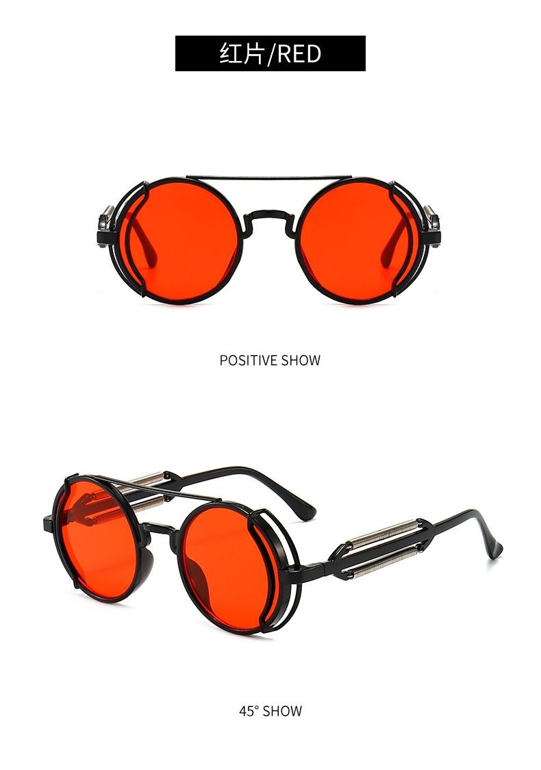 Fancy Red Rubber Glasses