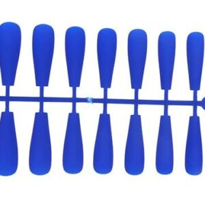 Long Blue press On Nails
