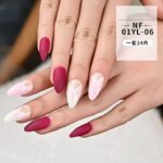 Classy Plain DIY Press On Nails