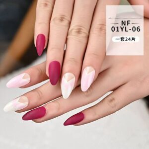 Classy Plain DIY Press On Nails