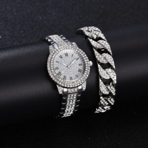 2 in 1 Quartz Watch and Hand Chain(Wholesales)