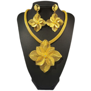 Gold Plated Jewelry Set