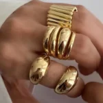 Chunky Knuckle Ring Set