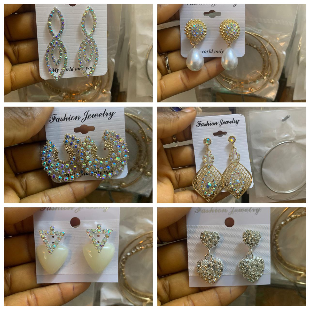Fashion Earrings For Ladies (1500 each)
