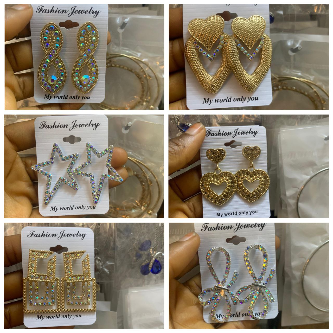 Fashion Earrings For Ladies (1500 each)
