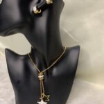 Crystal Star Necklace Earring Set
