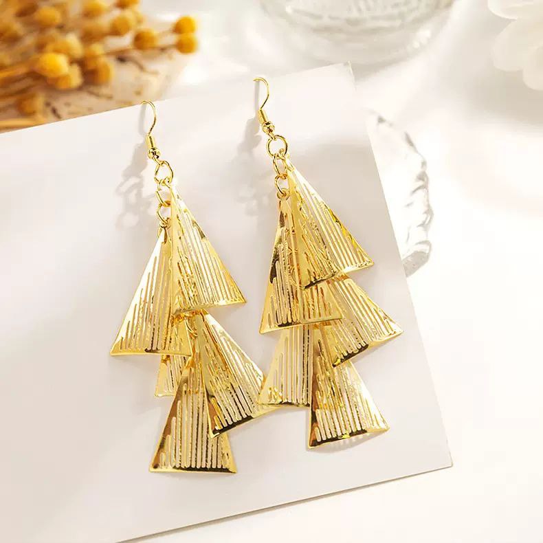 Gold Vintage Stud Earrings