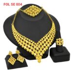 Trendy Design Gold jewelry set
