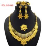 Gold Plated Indian Jewelry Set
