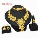 Glamorous Gold Plated Jewelry Set