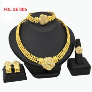 Fashion New 4-in-1 Necklace, Earring, Bracelet set
