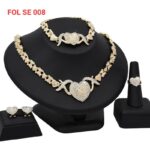 Stunning Gold Plated Jewelry Set