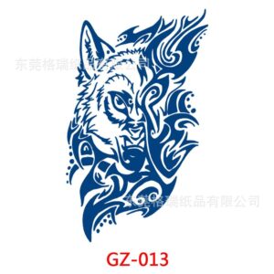 HalfLion Semi Permanent Tattoo Stickers(GZ-013)
