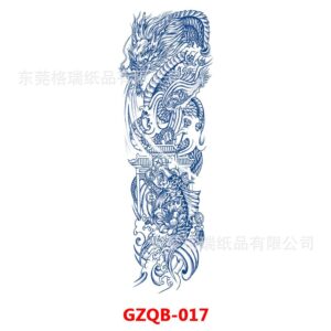 Herbal Semi Permanent Tattoo Stickers GZQB-017