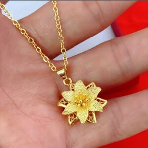 J02 Gold Plated Pendant Necklace (Wholesales)