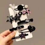 7 In 1 Black Hair Pin