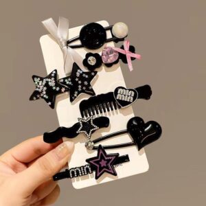 7 In 1 Black Hair Pin