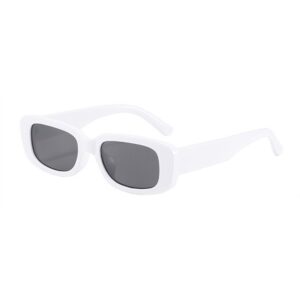 Trendy White Unisex Glasses