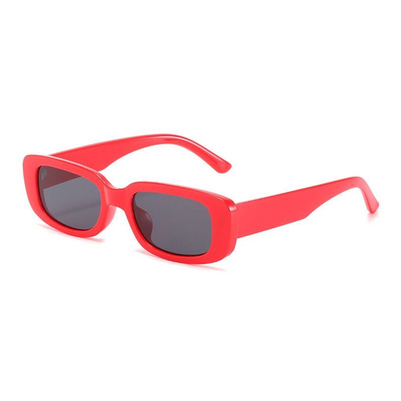 Trendy Red Unisex Glasses