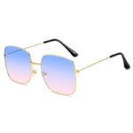 Metal Square Sunglasses