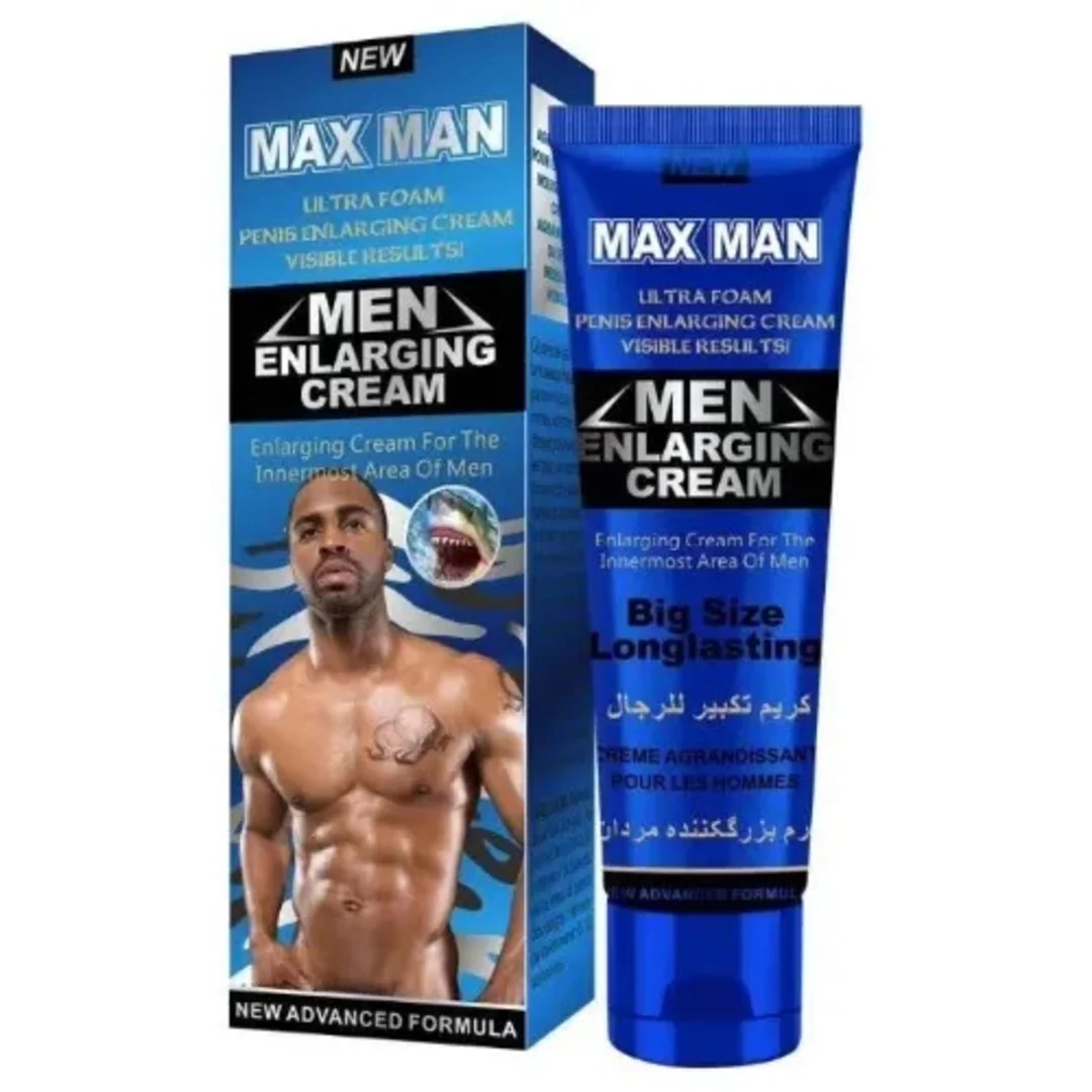 Maxman Men’s Penis Enlargement Cream – Blue