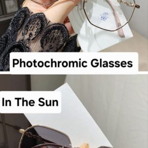 Fashion Photocromic Myopia Glasses