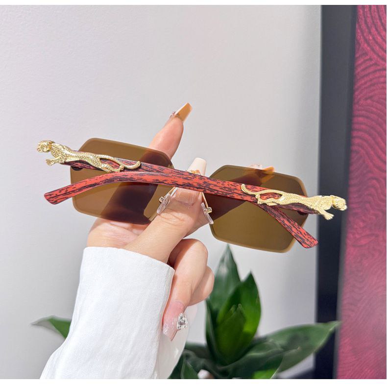 Trendy Polygonal Rimless Men Glasses(Wholesales) - Image 2