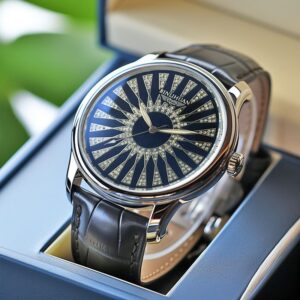 BINLIHUAN Sleek High Quality Leather Wristwatch With Case