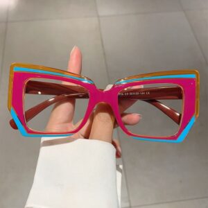Pink Neon Luxe Glasses(Wholesales)