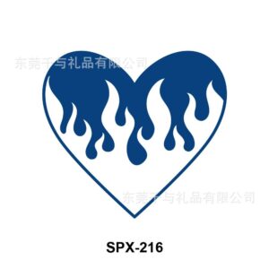 Spiral Love Semi Permanent Sticker