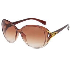 Brown Fashion Women Sunglasses